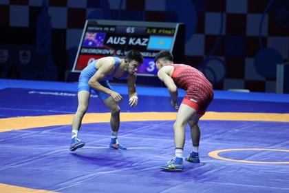 Асылжан Есенгелді – Георгий Окороков І Еркін күрес І Әлем чемпионаты І 61 кг