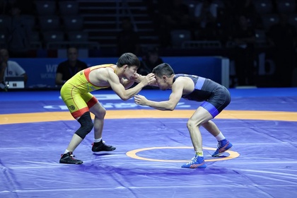 Әлібек Әбдіқасым – Мурад Курбангомедов І Еркін күрес І Әлем чемпионаты І 74 кг І 1/16