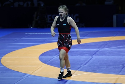 Виктория Хусаинова - Цельцин Эрнандес Герр І Әйелдер күресі І Әлем чемпионаты І 59 кг І 1/16