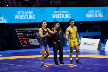 Начын Куулар – Аугусто Родригез І Еркін күрес І Әлем чемпионаты І 65 кг І 1/16