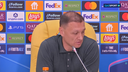 Қайрат І Матчтан кейінгі пресс-конференция І Қайрат - Пафос