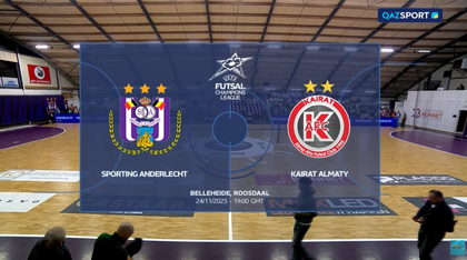 Андерлехт - Қайрат І Футзал І Чемпиондар Лигасы І 1/8 финал