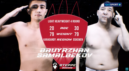  Әли Бауржан - Жалғас Самалбеков | Кәсіпқой бокс