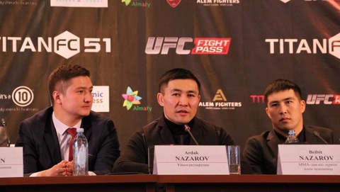 «Titan FC 51» аралас жекпе-жек кешін "QAZSPORT" арнасы тікелей эфирде көрсетеді