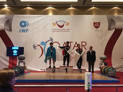 Игорь Сон ауыр атлетикадан лицензиялық турнирде күміс жүлдеге ие болды