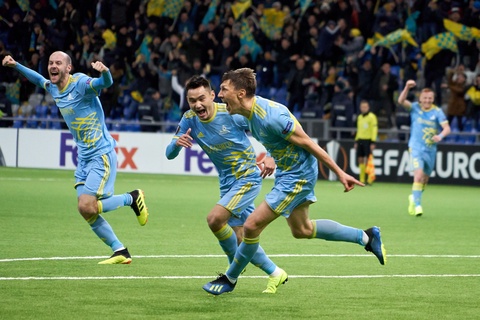 «Астана» вошла в ТОП-70 лучших клубов мира