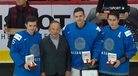 Хоккей. Молодежный чемпионат Мира. Казахстан 4:0 Дания (ВИДЕО)