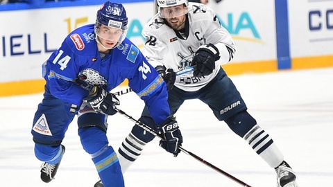 Матч "Барыс"-"Адмирал" на телеканале "QAZSPORT" в прямом эфире