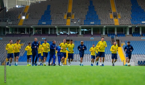 Сборная Казахстана начала УТС в столице