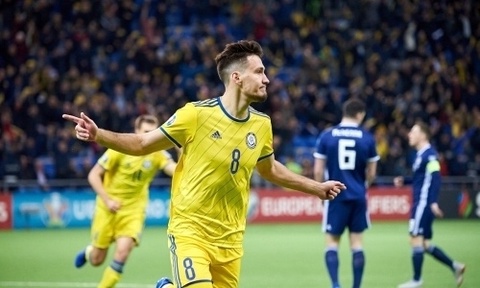 Сборная Казахстана прибыла в Глазго