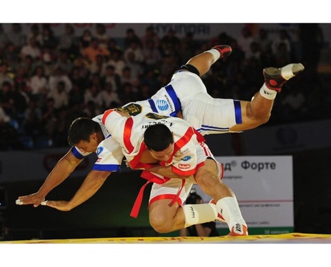 Телеканал "QAZSPORT" покажет чемпионат мира по Qazaq kuresi в прямом эфире