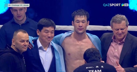 Шавкат Рахмонов нокаутировал соперника и стал чемпионом М-1 Challenge