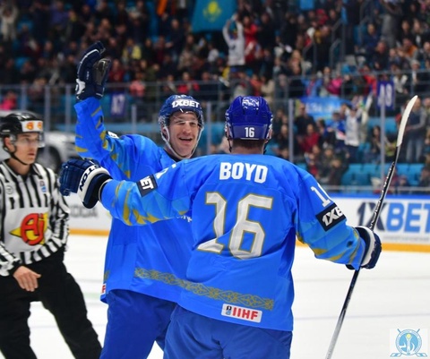 Сборная Казахстана одержала вторую победу на домашнем ЧМ-2019