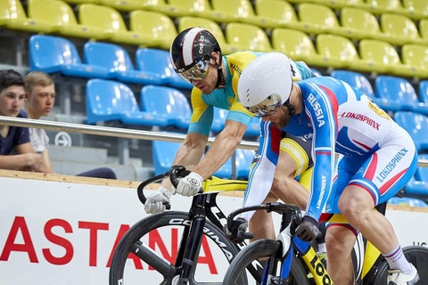 Павел Воржев финишировал четвертым на Гран-при по велоспорту на треке в Чехии