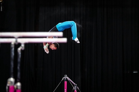 Казахстанский спортсмен завоевал "серебро" чемпионата Азии по спортивной гимнастике