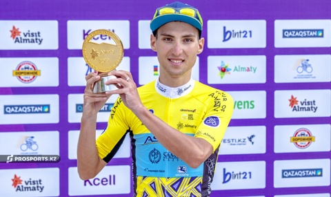 Казахстанский велогонщик Юрий Натаров одержал победу на "TOUR OF ALMATY"