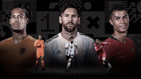 FIFA назвала тройку номинантов на приз лучшему игроку года