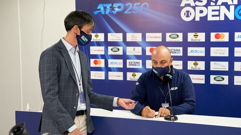 Состоялась официальная церемония жеребьевки турнира ATP 250 Astanaopen