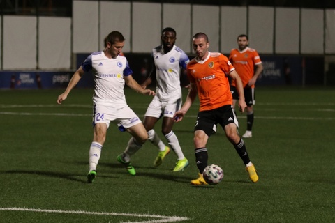 «Окжетпес» сыграл вничью с «Шахтёром»