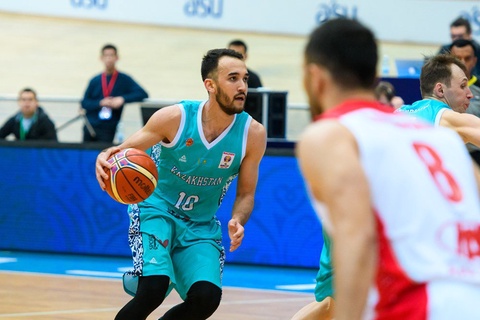 Победа сборной Казахстана по баскетболу