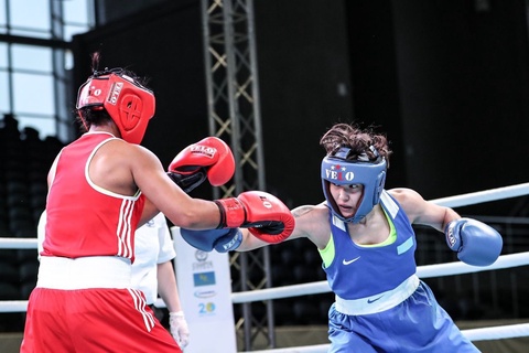 Определились чемпионы и призеры Чемпионата Казахстана по боксу среди женщин