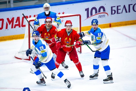 Телеканал «QAZSPORT» покажет товарищеские матчи между сборными Казахстана и Беларуси по хоккею в прямом эфире