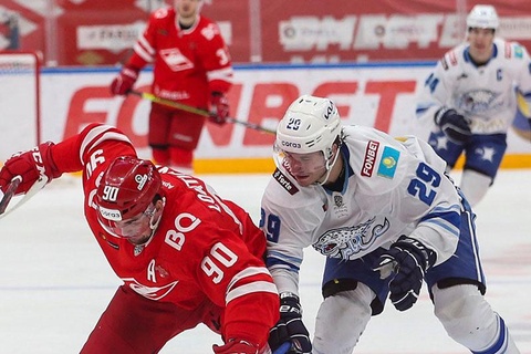 Елордалық «Барыс» жолдасытық кездесуде «Спартакты жеңді»