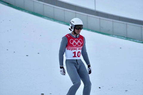 Чингиз Ракпаров стал 38-м после первого этапа лыжнего двоеборья