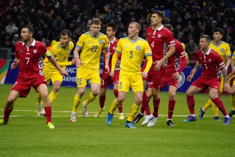 Победа сборной Казаxcтана по футболу