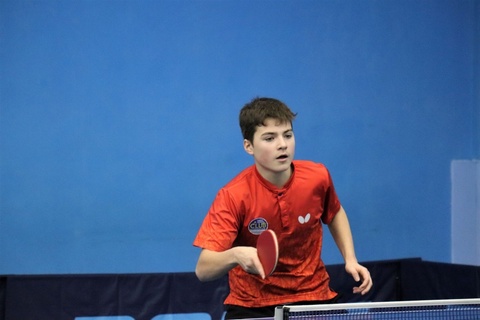 Алан Курмангалиев стал двукратным серебряным призером международного турнира по настольному теннису