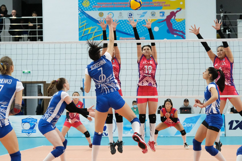 Волейбольный клуб «Куаныш» пробился в финал Клубного Чемпионата Азии