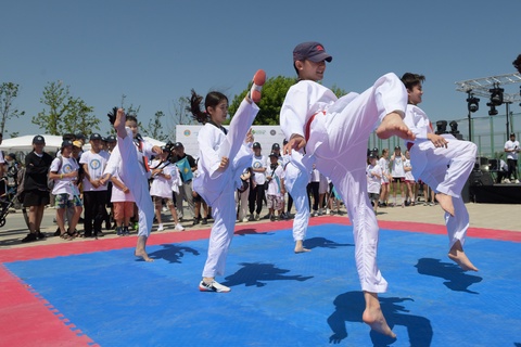В Нур-Султане отметили Олимпийски день