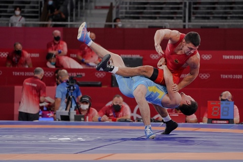 Состав сборной Казахстана по греко-римской борьбе на Чемпионате Мира