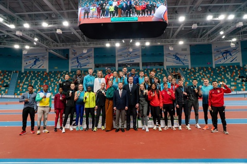 В столице завершился турнир Astana Meeting World Indoor Tour