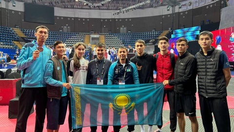 Сборная Казахстана по таеквондо завоевала четыре медали на турнире в ОАЭ