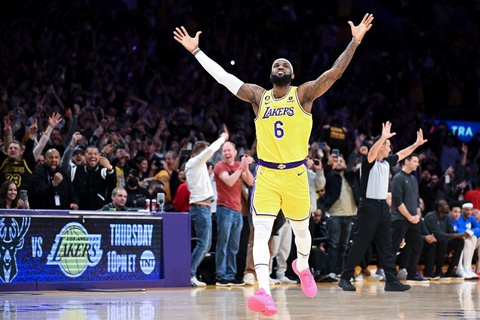 Леброн Джеймс ҰБА лигасында жаңа нәтиже ортнатты