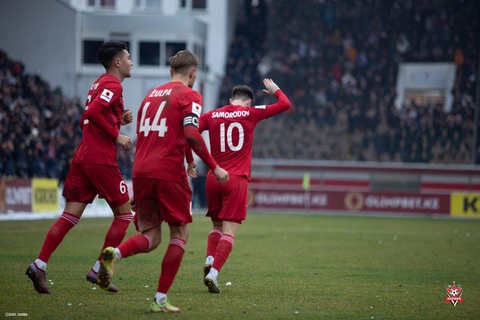 Максим Самородов оформил дубль в матче КПЛ