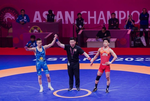 Завершился Чемпионат Азии по греко-римской борьбе