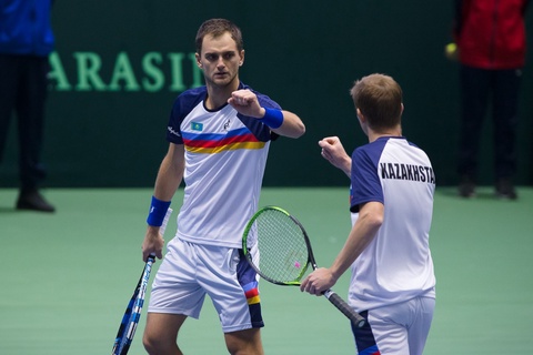 Казахстанские теннисисты победили на старте турнира в США