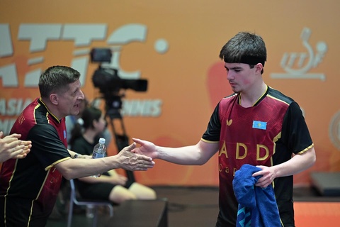 Үстел теннисінен Азия чемпионатында қазақстандық команда жартылай финалға өте алмады