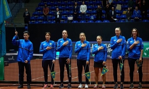 Сборная Казахстана вышла в отборочный этап Кубка Билли Джина Кинга