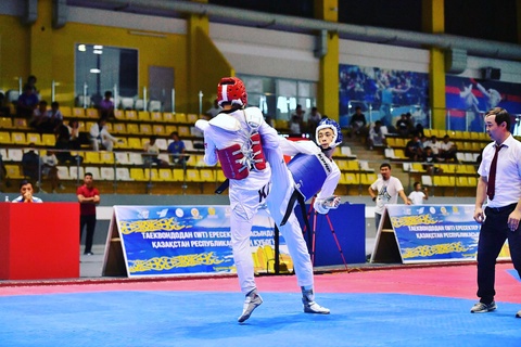 Завершился чемпионат Казахстана по таеквондо