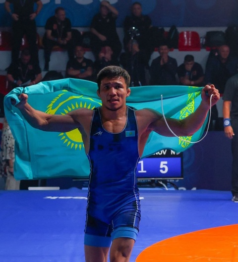Казахстанский борец занимает второе место в мировом рейтинге