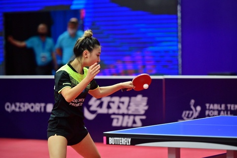 Начался престижный международный турнир по настольному теннису WTT Contender Almaty.
