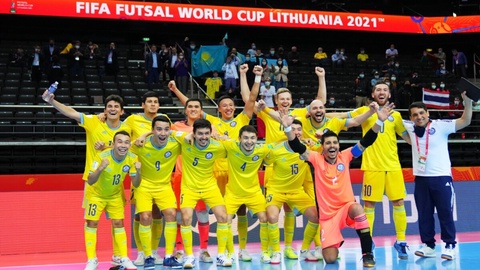 Сборная Казахстана по футзалу номинирована на звание лучшей команды мира 2024 года