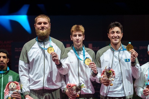 Қазақстан құрамасы семсерлесуден Ислам ойындарында алтын медаль жеңіп алды