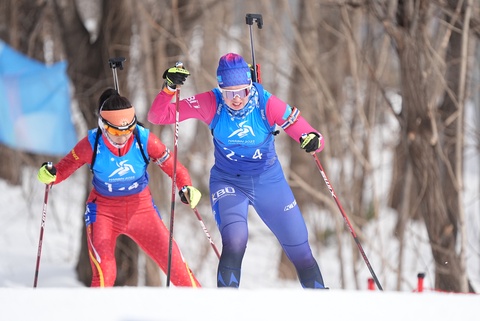 Харбин-2025: Казахстанские биатлонистки завоевали бронзовую медаль