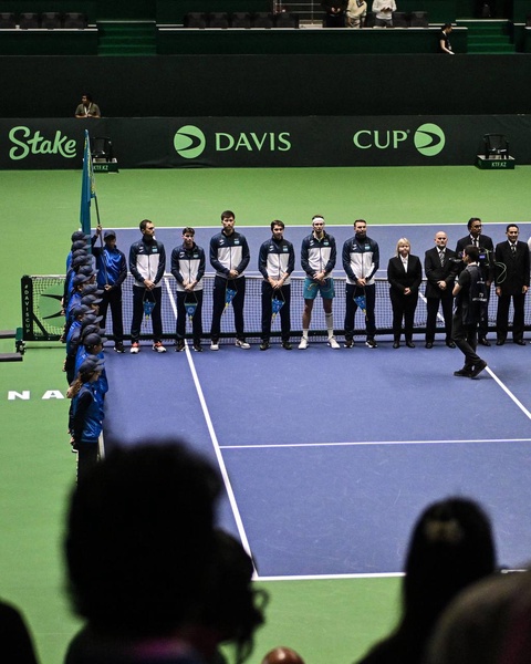 Сборная Казахстана по теннису встретится с Южной Кореей