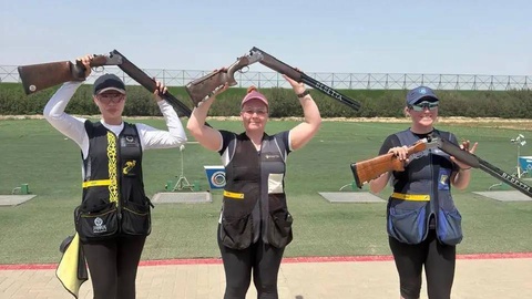 Казахстанская стрелок Ольга Хайлова завоевала серебро на международном турнире в Кувейте