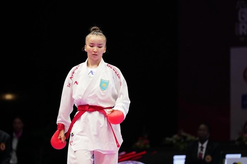 Молдир Жанбырбай победила на турнире по карате в Египте